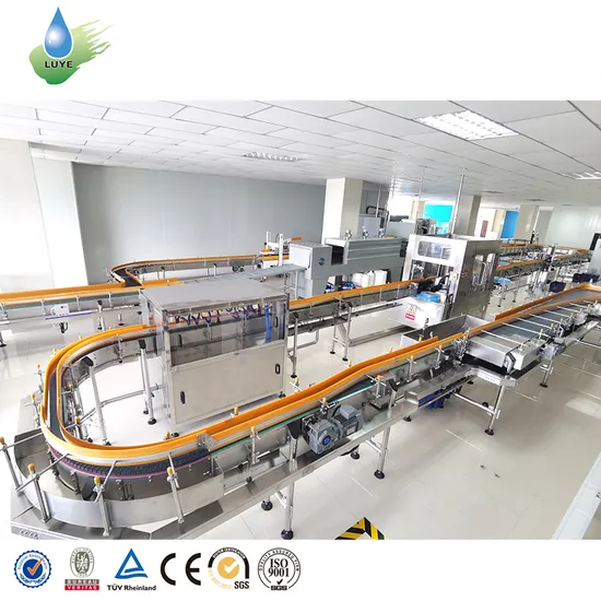 Macchina per l'imbottigliamento di bevande analcoliche gassate succhi di frutta di acqua minerale pura liquida automatica Lavaggio di bottiglie per animali domestici/vetro Tappatura e confezionatrice di riempimento